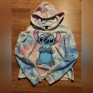 Disney Lilo and stitch cropped hoodie